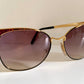 Missoni 80s vintage sunglasses - NOS brown and black oversized vintage frames