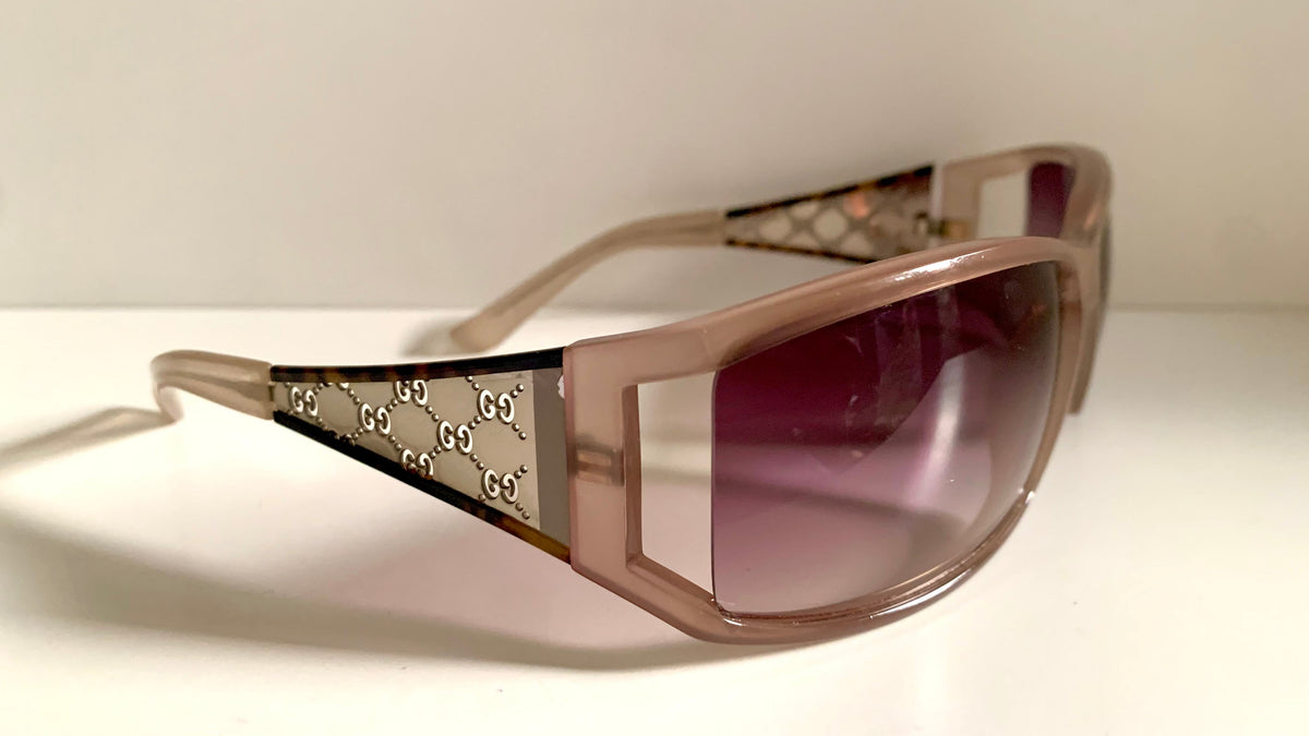 Gucci 00s vintage sunglasses -  with GG logos - Y2K designer frames