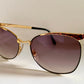 Missoni 80s vintage sunglasses - NOS brown and black oversized vintage frames