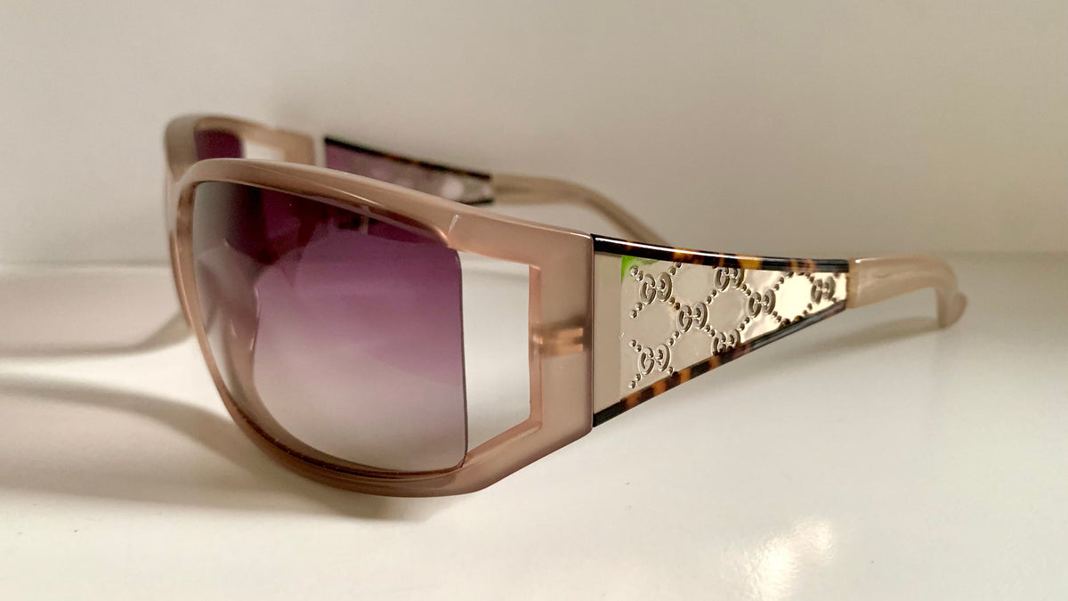 Gucci 00s vintage sunglasses -  with GG logos - Y2K designer frames