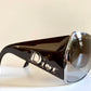Dior 00s vintage sunglasses - Dior Gaucho shield XXL Y2K frames
