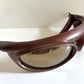 Vintage Vuarnet Extreme HERMIDAS 00s sunglasses - wrap mirrored frames made in France