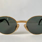 Christian Dior Vintage Sunglasses - 2910 golden oval 90s frames