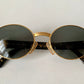 Christian Dior Vintage Sunglasses - 2910 golden oval 90s frames