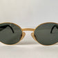Christian Dior Vintage Sunglasses - 2910 golden oval 90s frames