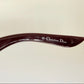 Christian Dior Vintage Sunglasses - Dior Logo 1 XL pink and silver frames