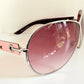 Christian Dior Vintage Sunglasses - Dior Logo 1 XL pink and silver frames
