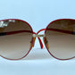 Christian Dior XXL vintage sunglasses - 2250 red 80s frames