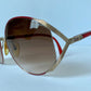 Christian Dior XXL vintage sunglasses - 2250 red 80s frames