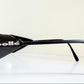 Vintage Bollé 90s sunglasses - wrap golden mirrored frames made in France