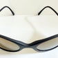 Vintage Bollé 90s sunglasses - wrap golden mirrored frames made in France