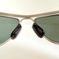 Ray Ban B&L USA Inertia W2466 silver vintage sunglasses