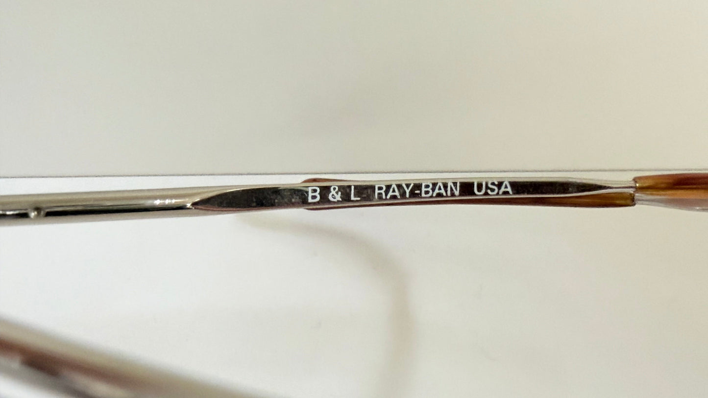 Ray Ban B&L USA Inertia W2466 silver vintage sunglasses