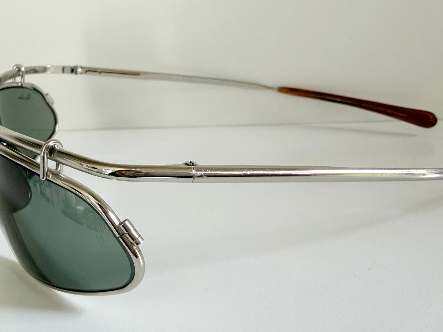 Ray Ban B&L USA Inertia W2466 silver vintage sunglasses