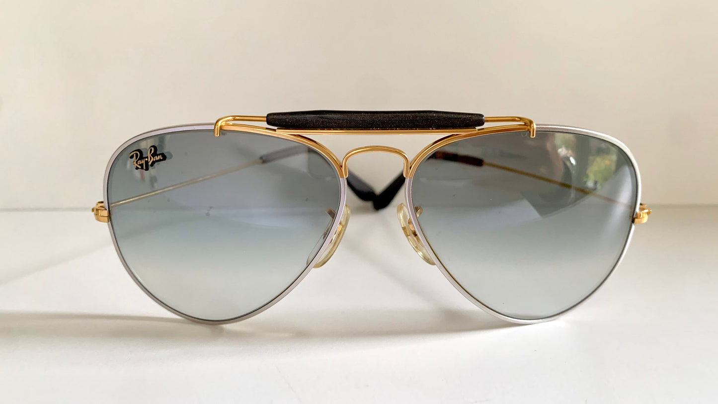Ray Ban B&L Precious Metals Outdoorsman vintage sunglasses - 58mm 24K Gold and titanium plated frame