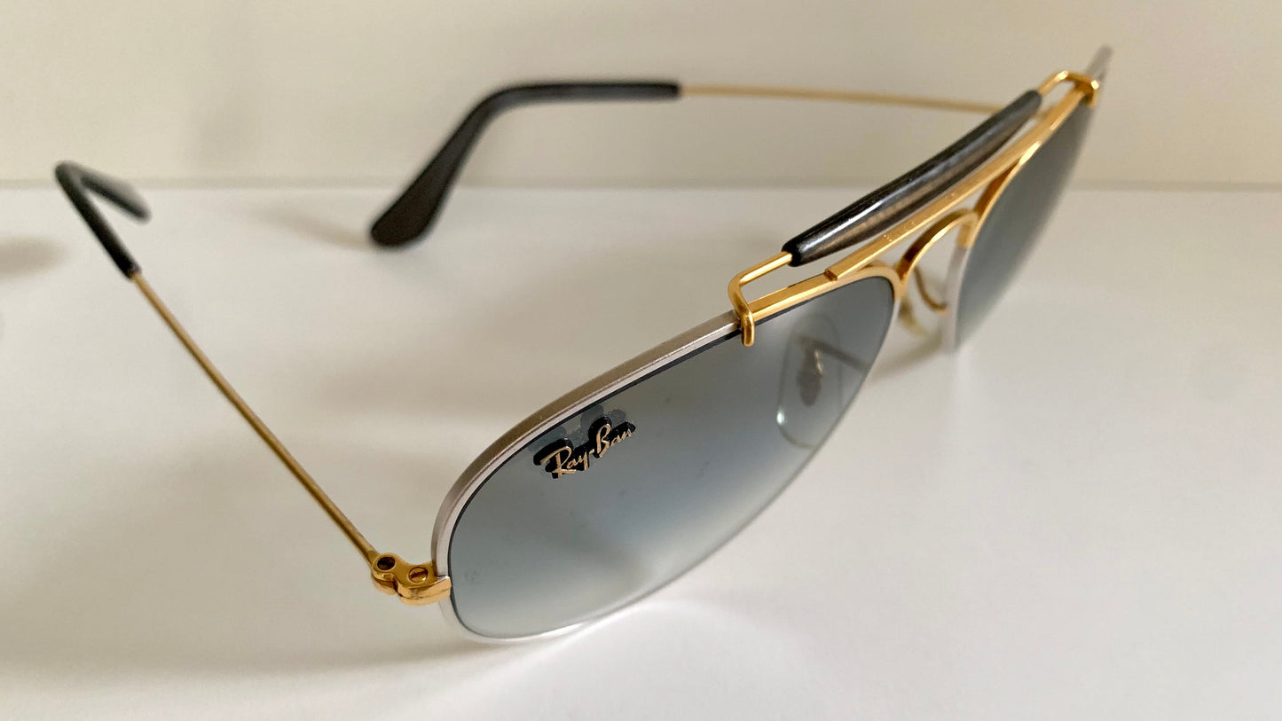 Ray Ban B&L Precious Metals Outdoorsman vintage sunglasses - 58mm 24K Gold and titanium plated frame