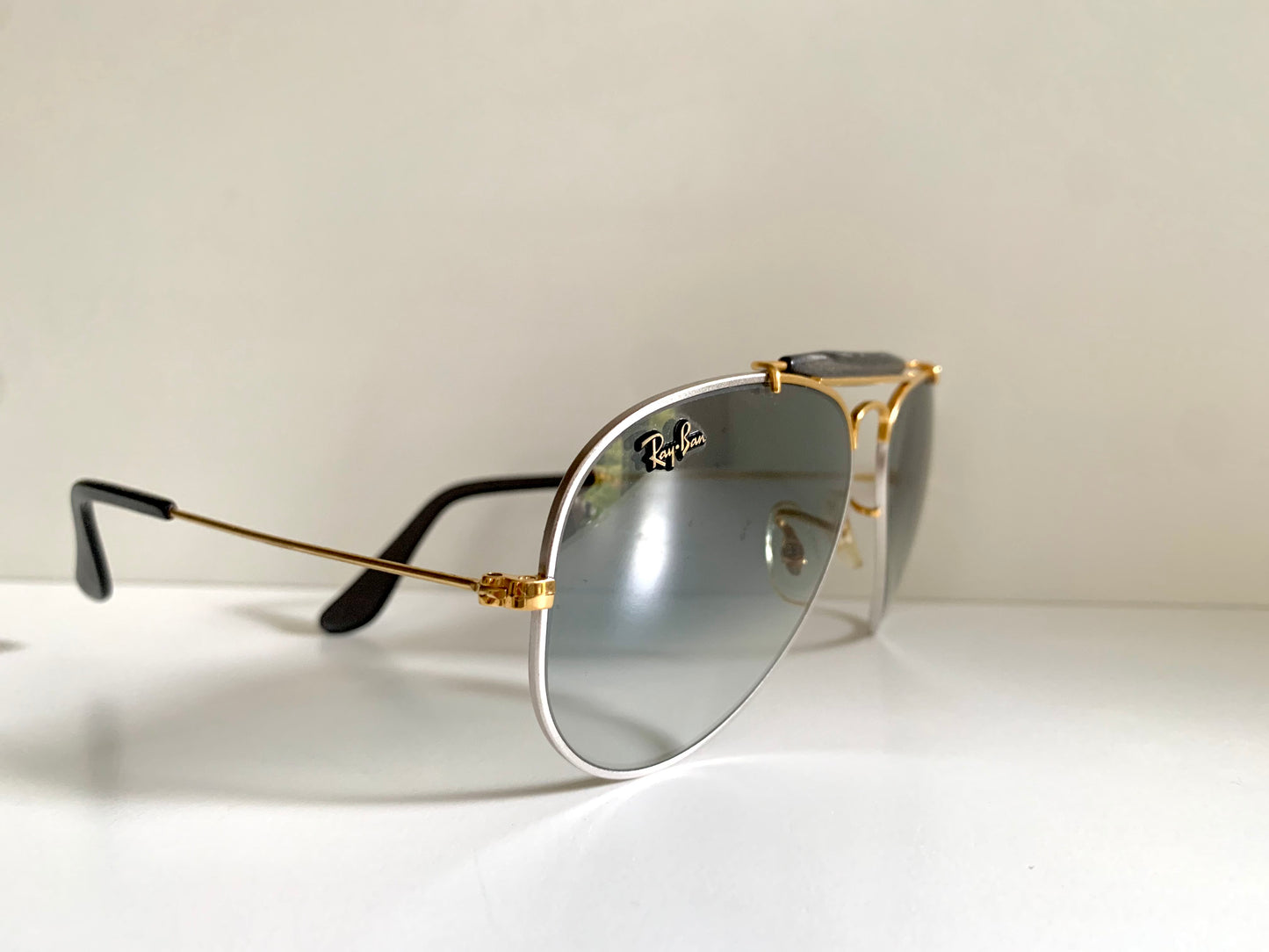Ray Ban B&L Precious Metals Outdoorsman vintage sunglasses - 58mm 24K Gold and titanium plated frame