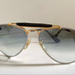 Ray Ban B&L Precious Metals Outdoorsman vintage sunglasses - 58mm 24K Gold and titanium plated frame