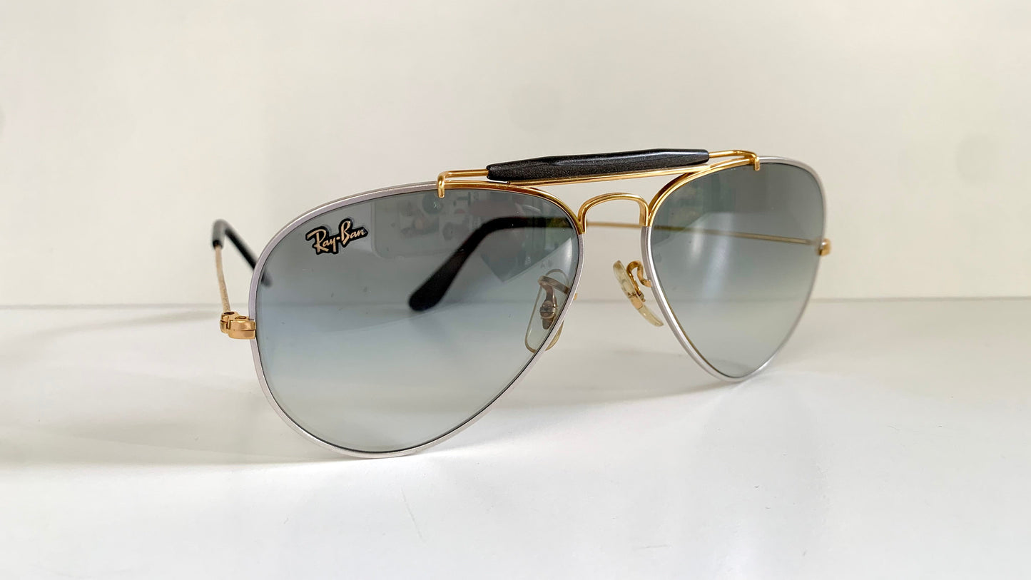 Ray Ban B&L Precious Metals Outdoorsman vintage sunglasses - 58mm 24K Gold and titanium plated frame