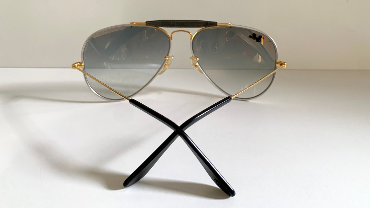 Ray Ban B&L Precious Metals Outdoorsman vintage sunglasses - 58mm 24K Gold and titanium plated frame