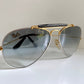 Ray Ban B&L Precious Metals Outdoorsman vintage sunglasses - 58mm 24K Gold and titanium plated frame