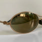 Ray Ban B&L USA vintage sunglasses - rare W2307 Orbs Ellipse golden mirrored frame