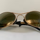 Ray Ban B&L USA vintage sunglasses - rare W2307 Orbs Ellipse golden mirrored frame