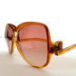 Yves Saint Laurent 80s vintage sunglasses - 7771 XL YSL brown frames