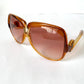 Yves Saint Laurent 80s vintage sunglasses - 7771 XL YSL brown frames