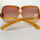 Yves Saint Laurent 80s vintage sunglasses - 7771 XL YSL brown frames