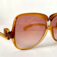 Yves Saint Laurent 80s vintage sunglasses - 7771 XL YSL brown frames