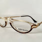 Yves Saint Laurent vintage glasses - cat eye 80s half-moon frames