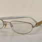 Christian Dior Vintage reading glasses - 3511 half moon silver frames