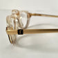 Yves Saint Laurent vintage glasses - cat eye 80s half-moon frames