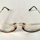 Yves Saint Laurent vintage glasses - cat eye 80s half-moon frames
