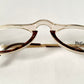 Yves Saint Laurent vintage glasses - cat eye 80s half-moon frames
