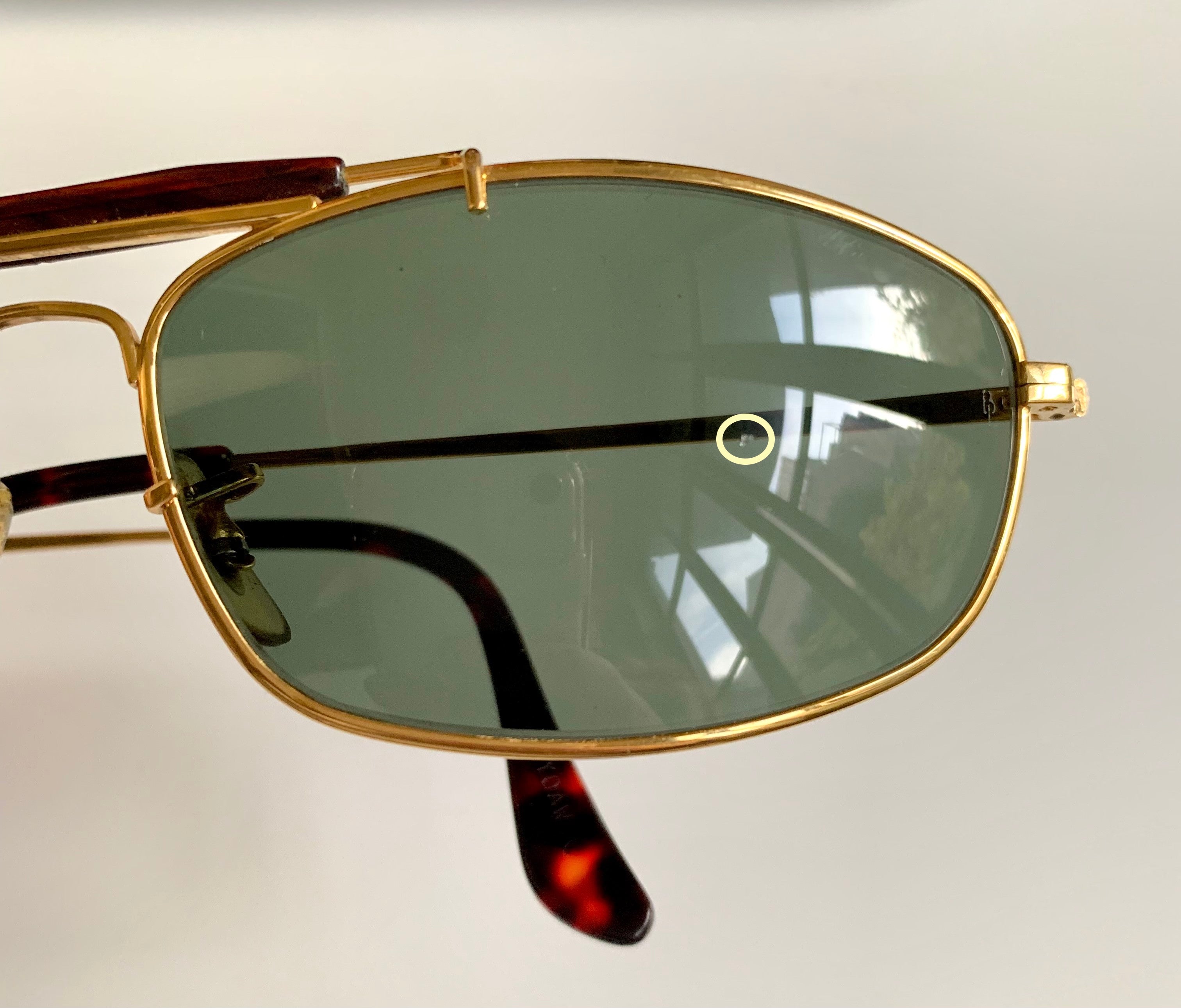 小物 Ray-Ban 1994/96 Olympic Vintage B&L Ray Ban USA Wayfarer 5022 UPS 1994- 1996 Olympic Games