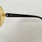 Christian Dior 80s vintage glasses - yellow and black frame