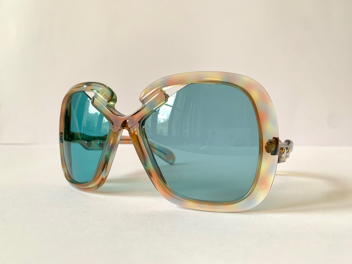 Silhouette 70s XXL oversized sunglasses - 568 blue frames