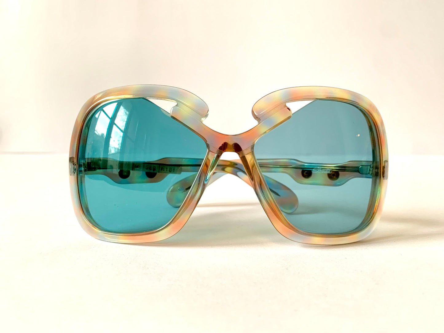 Silhouette 70s XXL oversized sunglasses - 568 blue frames