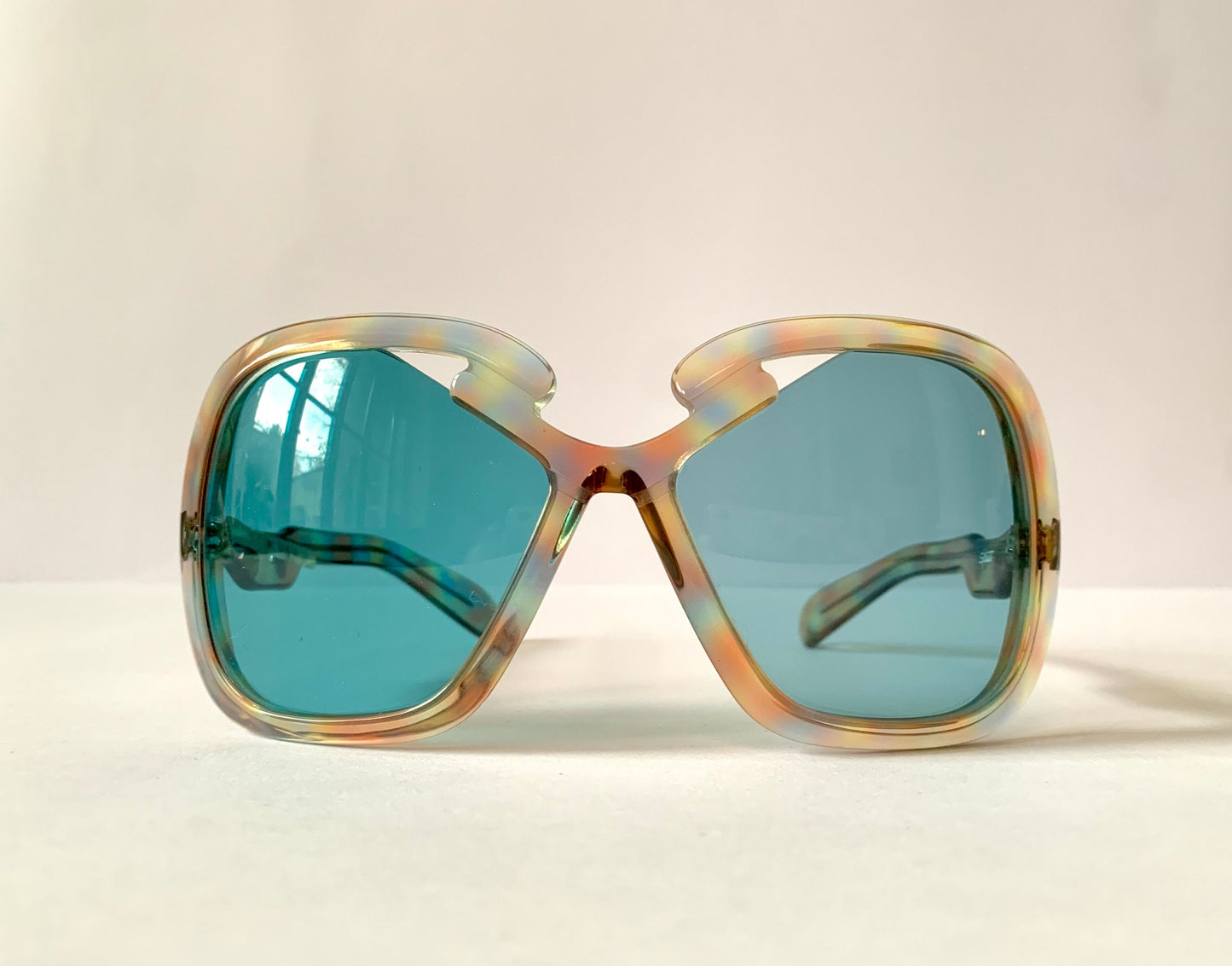 Silhouette 70s XXL oversized sunglasses - 568 blue frames