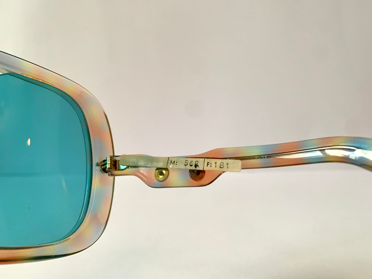 Silhouette 70s XXL oversized sunglasses - 568 blue frames