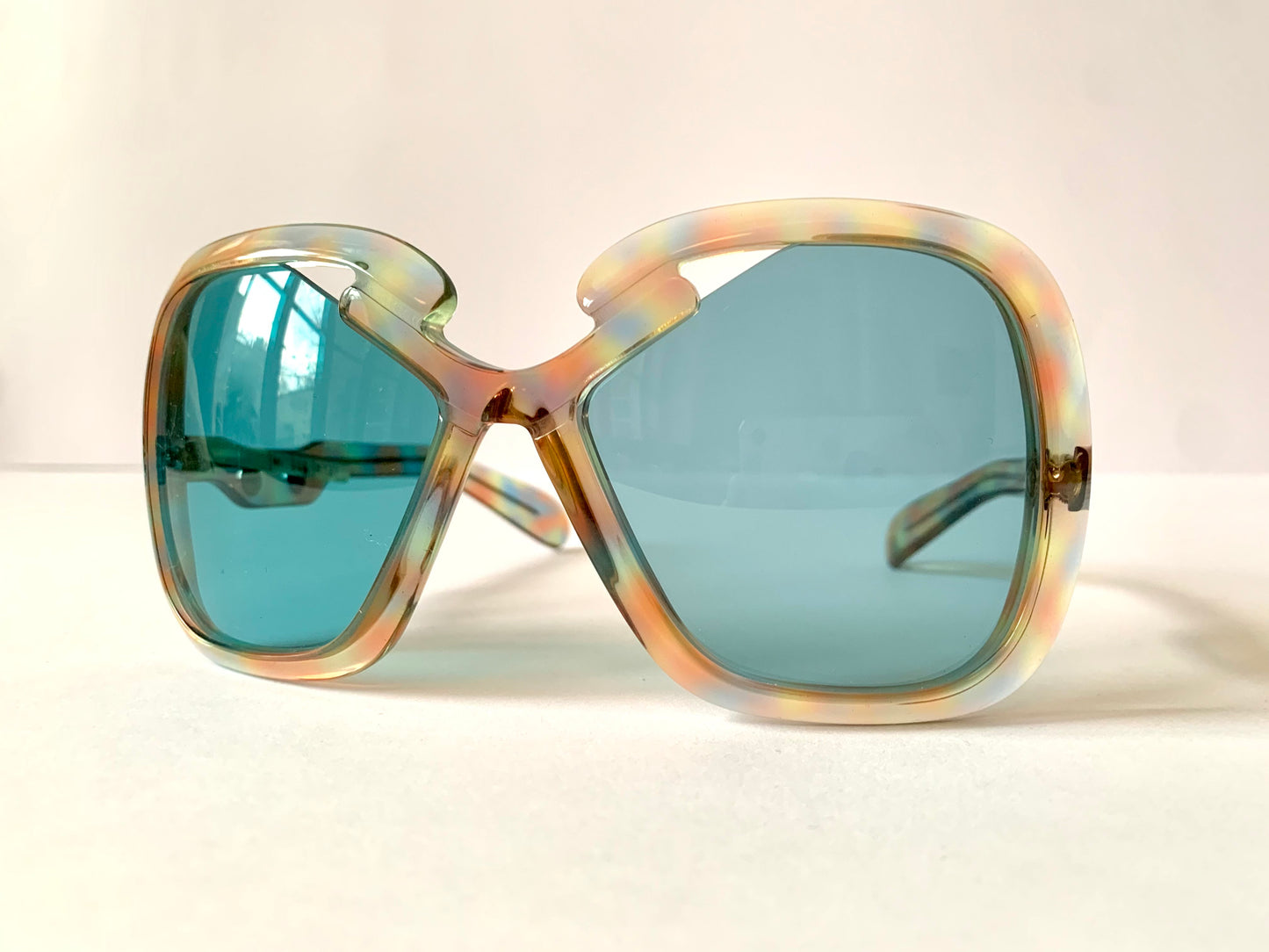 Silhouette 70s XXL oversized sunglasses - 568 blue frames