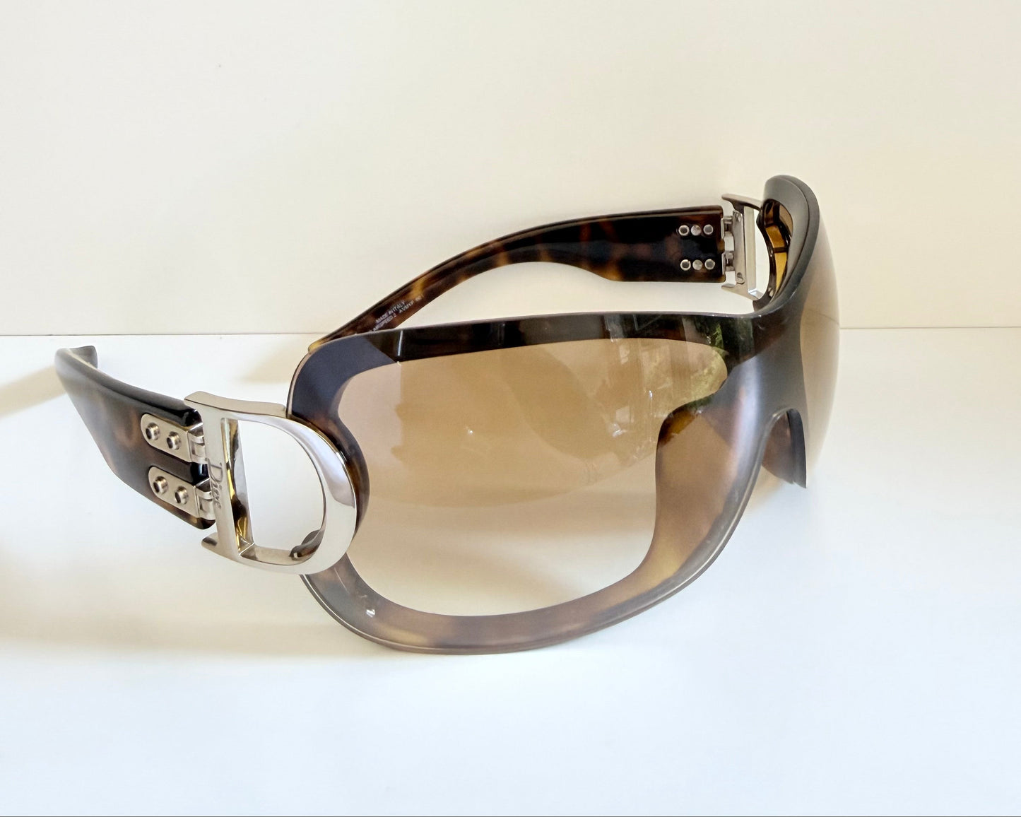 Christian Dior Vintage Sunglasses - Y2K Airspeed 2 shield XL frames NOS