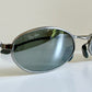 Ray Ban B&L Orbs Prophesy W2575 silver mirror vintage sunglasses