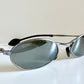 Ray Ban B&L Orbs Prophesy W2575 silver mirror vintage sunglasses