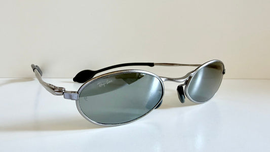 Ray Ban B&L Orbs Prophesy W2575 silver mirror vintage sunglasses