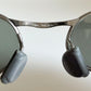 Ray Ban B&L Orbs Prophesy W2575 silver mirror vintage sunglasses