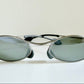 Ray Ban B&L Orbs Prophesy W2575 silver mirror vintage sunglasses
