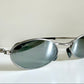 Ray Ban B&L Orbs Prophesy W2575 silver mirror vintage sunglasses